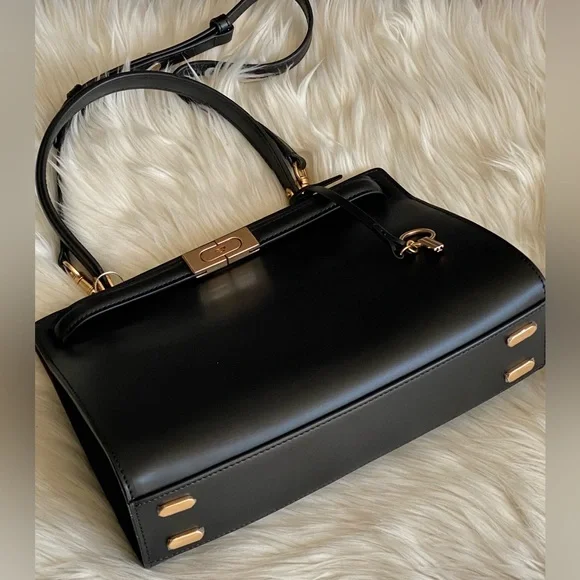 55814 - Tory Burch Lee Radziwill Small Satchel - Picture 4 of 14